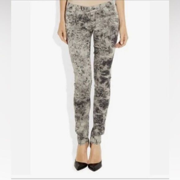 MOTHER the looker rebel at night tie dye pants size 26 skinny - Picture 2 of 8